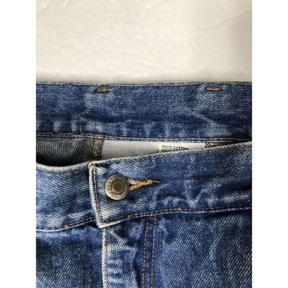 Vintage 59th St Bridge Wear 34X32 Denim Jeans Tapered Extreme High Rise - Picture 8 of 8